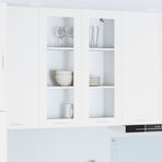 Hanging Cabinet White 80 x 31 x 100 cm Engineered Wood