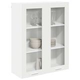 Hanging Cabinet White 80 x 31 x 100 cm Engineered Wood