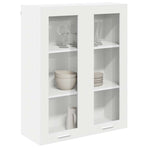 Hanging Cabinet White 80 x 31 x 100 cm Engineered Wood