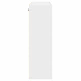 Hanging Cabinet Riga White 80 x 31 x 100 cm Engineered Wood - Close-Up Angle