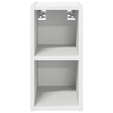 Hanging Cabinet Riga White 20 x 29,5 x 40 cm Engineered Wood - 45-Degree Angle