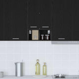 Hanging Cabinet with Shelf Riga Black Oak 20 x 29,5 x 40 cm - Top-Down View