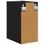 Hanging Cabinet Black Oak 20 x 29,5 x 40 cm Engineered Wood
