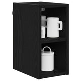 Hanging Cabinet with Shelf Riga Black Oak 20 x 29,5 x 40 cm - Side View
