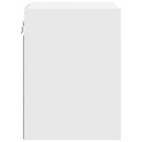 Hanging Cabinet Riga White 30 x 29,5 x 40 cm Engineered Wood - Rear View