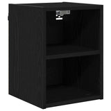 Hanging Cabinet with Shelf Riga Black Oak 30 x 29,5 x 40 cm - Front View