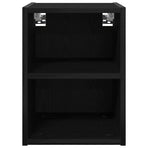 Hanging Cabinet Black Oak 30 x 29,5 x 40 cm Engineered Wood