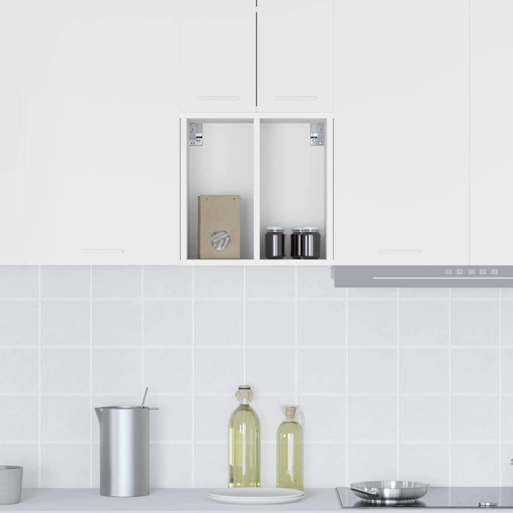 Hanging Cabinet Riga White 40 x 29,5 x 40 cm Engineered Wood