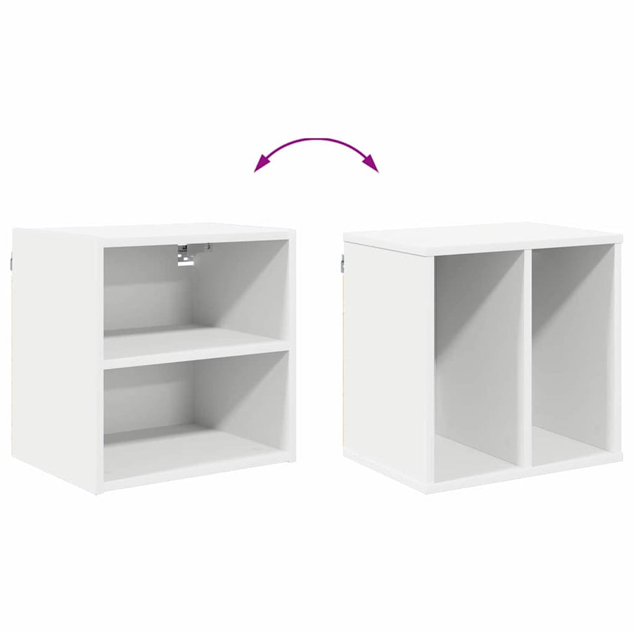 Hanging Cabinet White 40 x 29,5 x 40 cm Engineered Wood