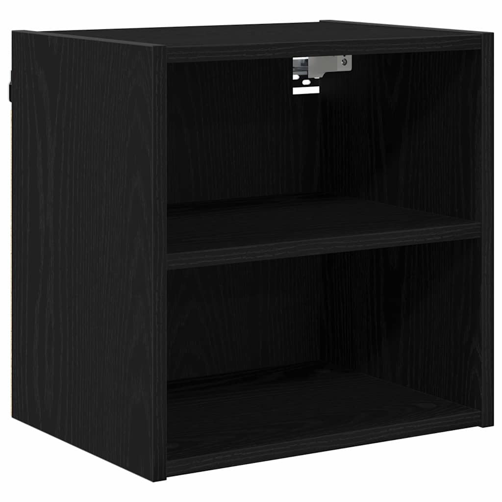 Hanging Cabinet Black Oak 40 x 29,5 x 40 cm Engineered Wood