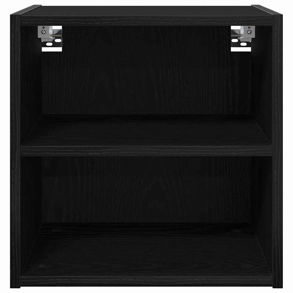 Hanging Cabinet Black Oak 40 x 29,5 x 40 cm Engineered Wood