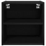 Hanging Cabinet Black Oak 40 x 29,5 x 40 cm Engineered Wood