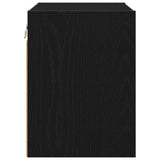 Hanging Cabinet Black Oak 40 x 29,5 x 40 cm Engineered Wood