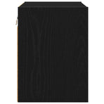 Hanging Cabinet Black Oak 40 x 29,5 x 40 cm Engineered Wood