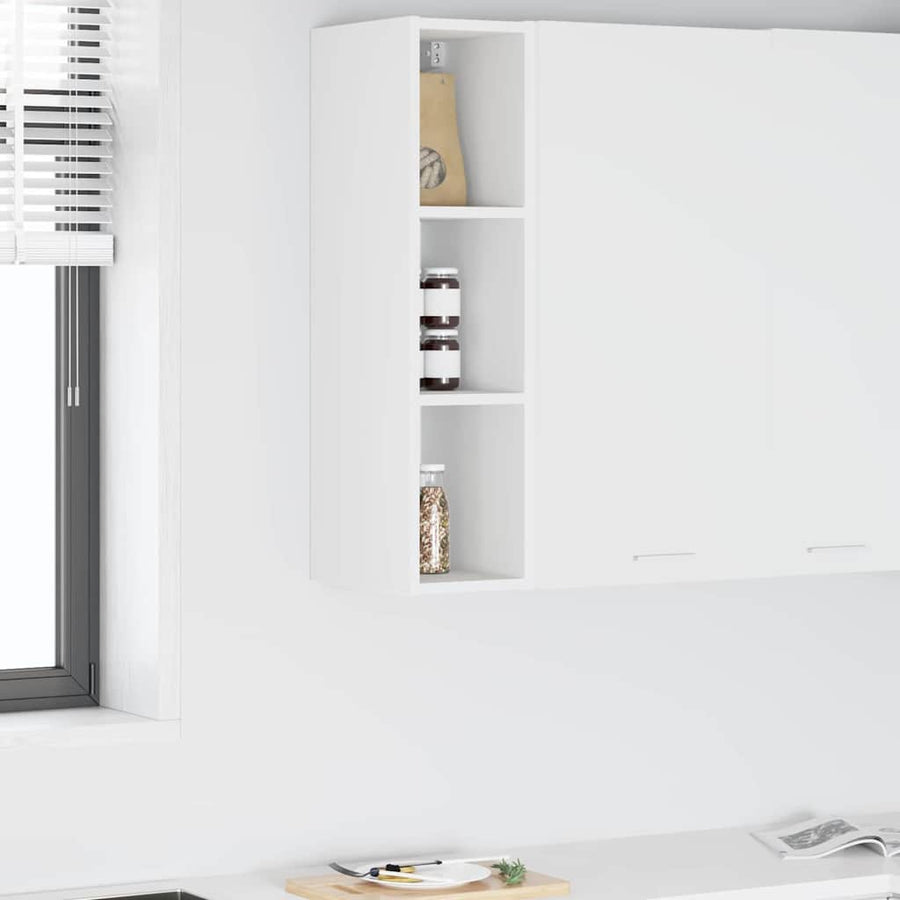 Hanging Cabinet White 20 x 29,5 x 80 cm Engineered Wood