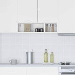 Hanging Cabinet White 20 x 29,5 x 80 cm Engineered Wood