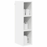 Hanging Cabinet Riga White 20 x 29,5 x 80 cm Engineered Wood - Side View