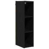 Hanging Cabinet with Shelf Riga Black Oak 20 x 29,5 x 80 cm - Front View
