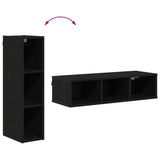 Hanging Cabinet with Shelf Riga Black Oak 20 x 29,5 x 80 cm - Extra Image