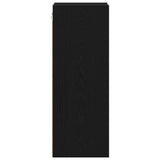 Hanging Cabinet Black Oak 20 x 29,5 x 80 cm Engineered Wood