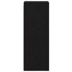 Hanging Cabinet Black Oak 20 x 29,5 x 80 cm Engineered Wood