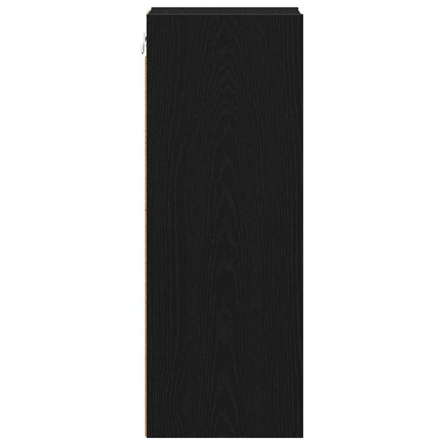 Hanging Cabinet Black Oak 20 x 29,5 x 80 cm Engineered Wood