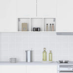 Hanging Cabinet White 30 x 29,5 x 80 cm Engineered Wood