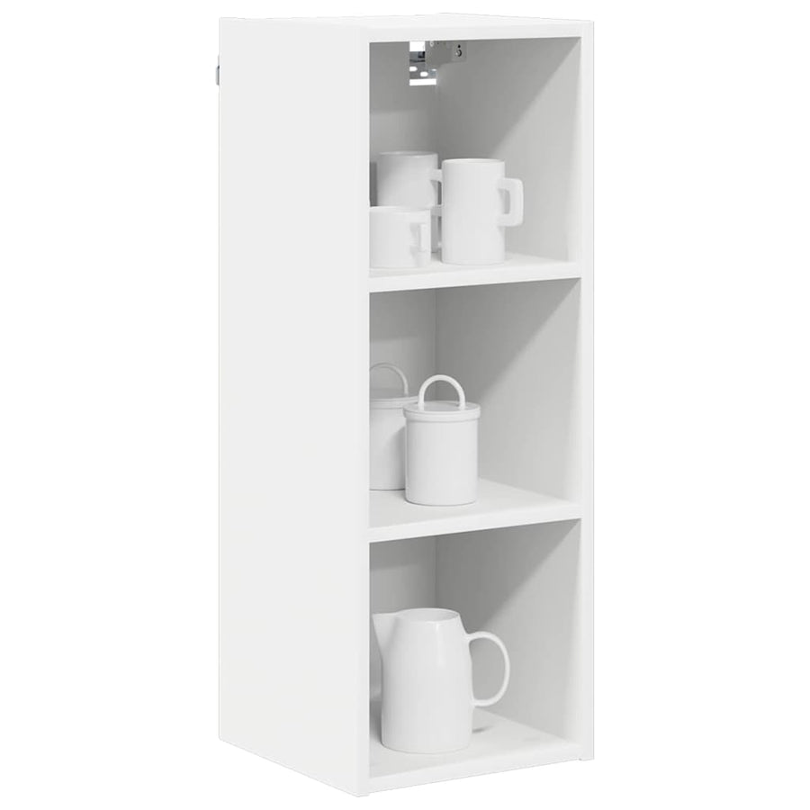 Hanging Cabinet White 30 x 29,5 x 80 cm Engineered Wood