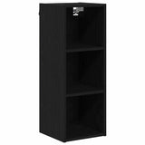 Hanging Cabinet with Shelf Riga Black Oak 30 x 29,5 x 80 cm - Front View