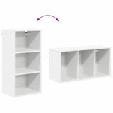 Hanging Cabinet Riga White 40 x 29,5 x 80 cm Engineered Wood - Extra Image