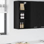 Hanging Cabinet Black Oak 40 x 29,5 x 80 cm Engineered Wood