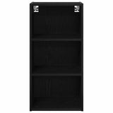 Hanging Cabinet with Shelf Riga Black Oak 40 x 29,5 x 80 cm - 45-Degree Angle