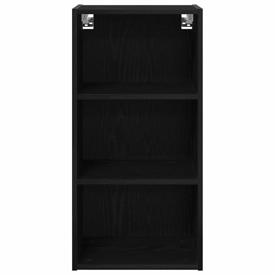 Hanging Cabinet Black Oak 40 x 29,5 x 80 cm Engineered Wood