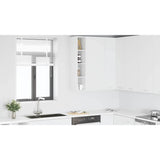 Hanging Cabinet White 20 x 29,5 x 100 cm Engineered Wood