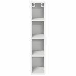 Hanging Cabinet White 20 x 29,5 x 100 cm Engineered Wood