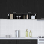 Hanging Cabinet Black Oak 20 x 29,5 x 100 cm Engineered Wood