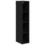 Hanging Cabinet Black Oak 20 x 29,5 x 100 cm Engineered Wood