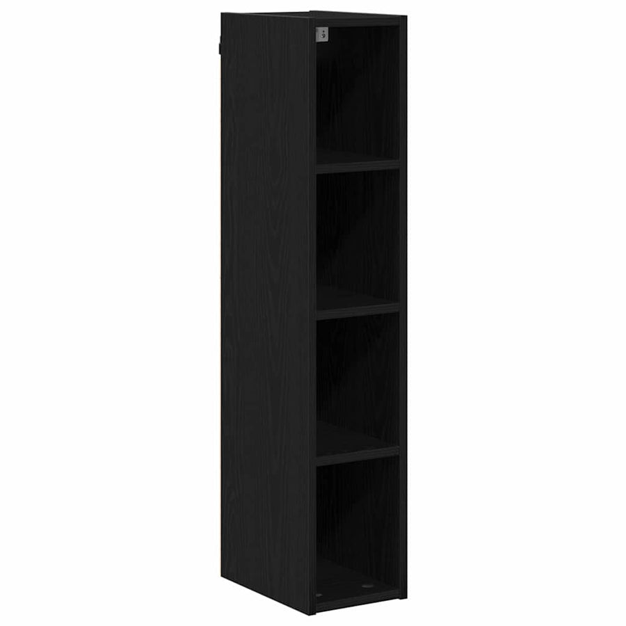 Hanging Cabinet Black Oak 20 x 29,5 x 100 cm Engineered Wood