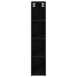 Hanging Cabinet Black Oak 20 x 29,5 x 100 cm Engineered Wood