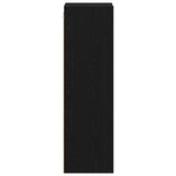 Hanging Cabinet Black Oak 20 x 29,5 x 100 cm Engineered Wood