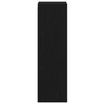 Hanging Cabinet Black Oak 20 x 29,5 x 100 cm Engineered Wood