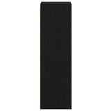 Hanging Cabinet with Shelf Riga Black Oak 20 x 29,5 x 100 cm - Rear View