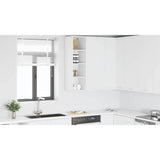 Hanging Cabinet White 30 x 29,5 x 100 cm Engineered Wood