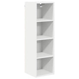 Hanging Cabinet Riga White 30 x 29,5 x 100 cm Engineered Wood - Front View