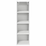 Hanging Cabinet White 30 x 29,5 x 100 cm Engineered Wood