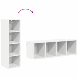 Hanging Cabinet Riga White 30 x 29,5 x 100 cm Engineered Wood - Extra Image