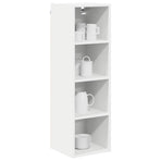 Hanging Cabinet White 30 x 29,5 x 100 cm Engineered Wood