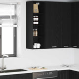 Hanging Cabinet with Shelf Riga Black Oak 30 x 29,5 x 100 cm