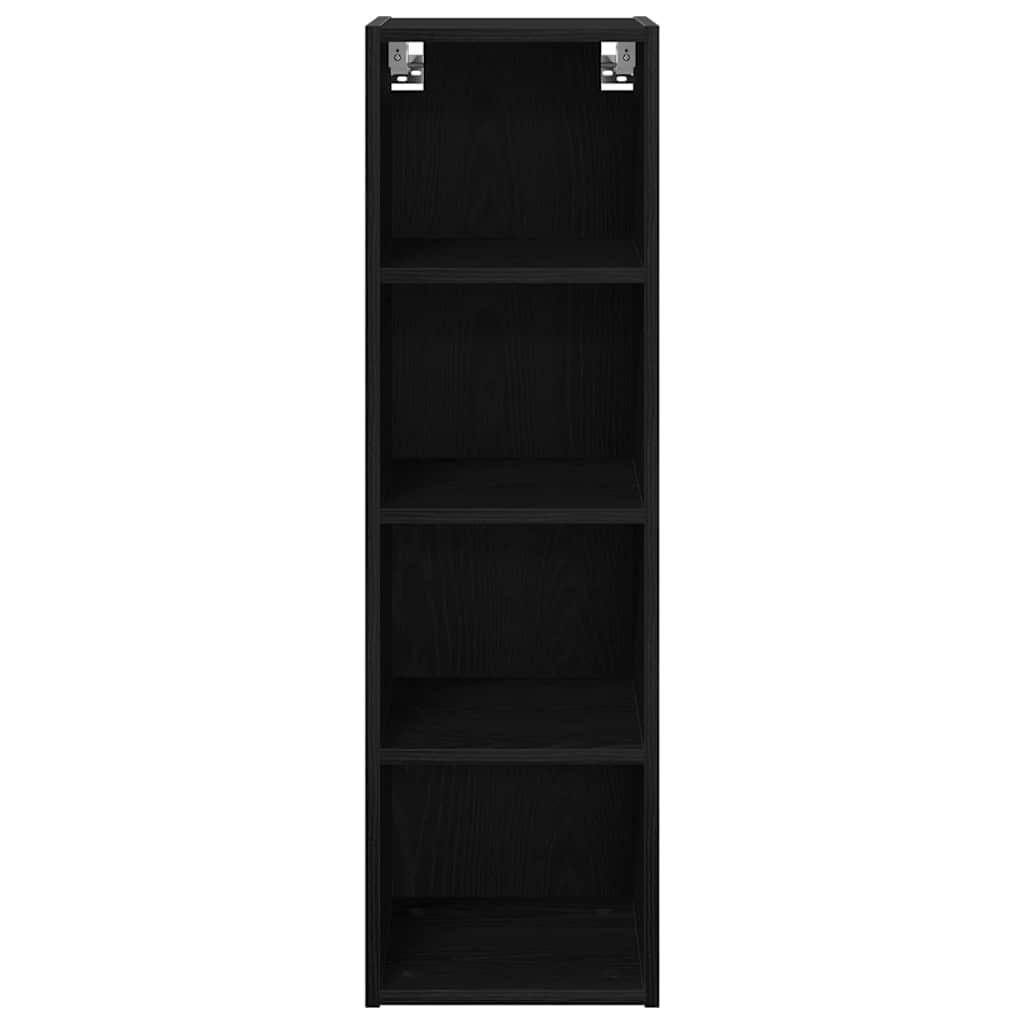Hanging Cabinet with Shelf Riga Black Oak 30 x 29,5 x 100 cm