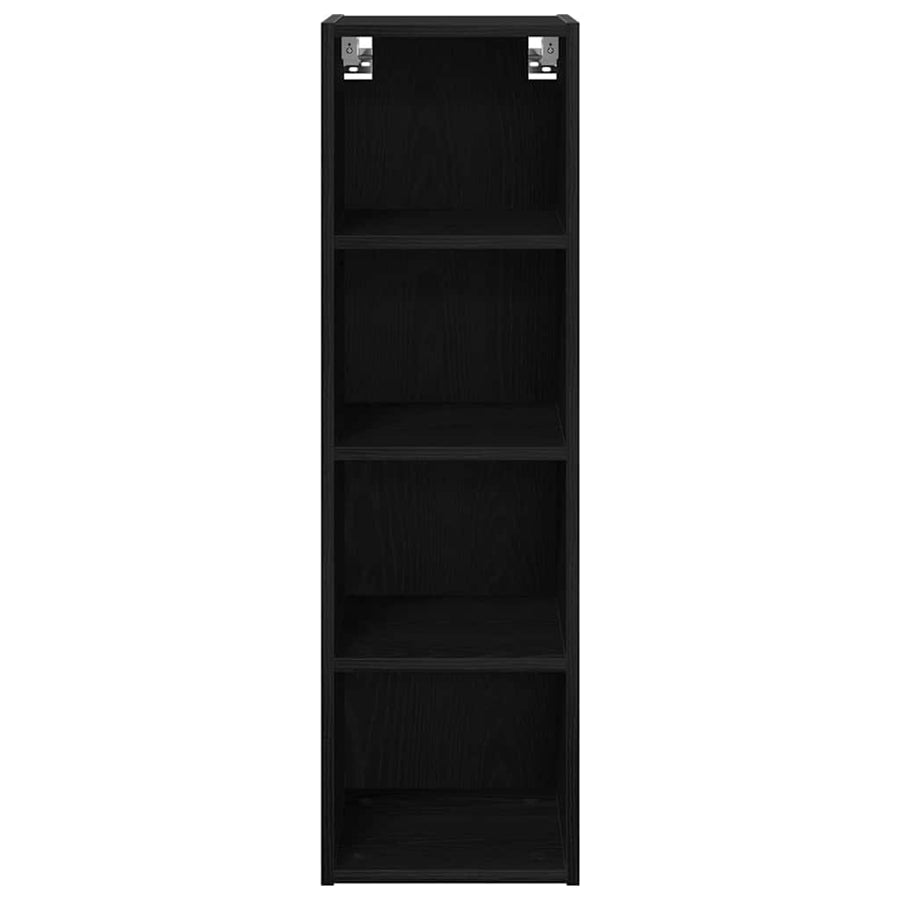 Hanging Cabinet Black Oak 30 x 29,5 x 100 cm Engineered Wood